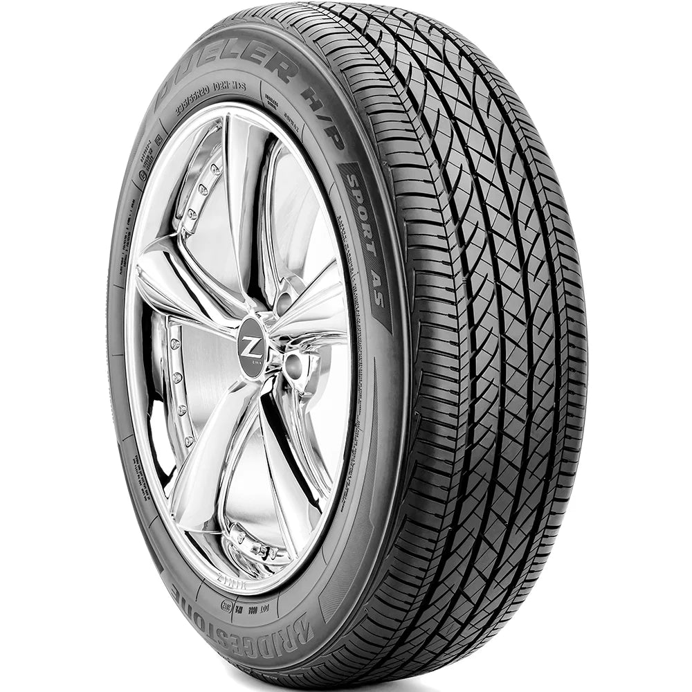 245/50R19 Bridgestone Dueler HP Sport as RFT All Season 105H XL Passenger Tire - Gun Hill Tire House (WTW - WHOLESALE TIRES & WHEELS)