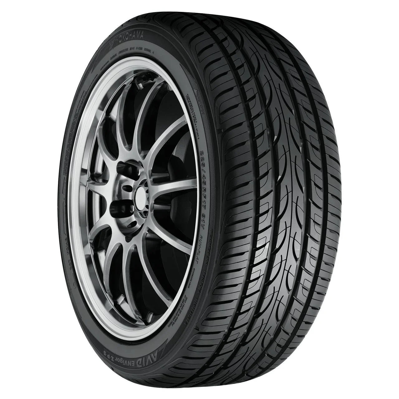 205/45R17 Yokohama Avid Envigor ZPS Performance 84V Passenger Tire - Gun Hill Tire House (WTW - WHOLESALE TIRES & WHEELS)