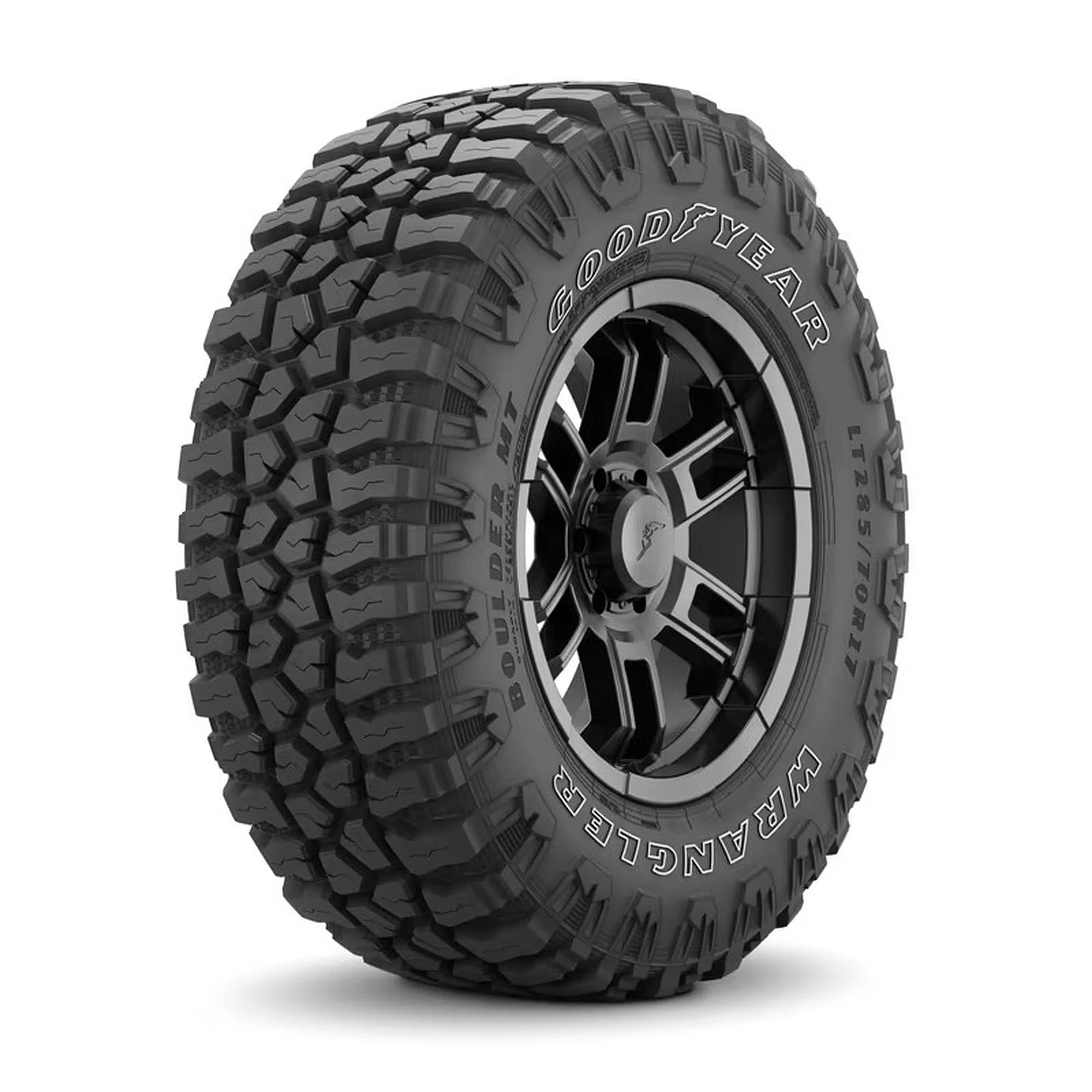 LT285/75R16 Goodyear Wrangler Boulder MT Mud Terrain 26/123Q E Light Truck Tire - Gun Hill Tire House (WTW - WHOLESALE TIRES & WHEELS)