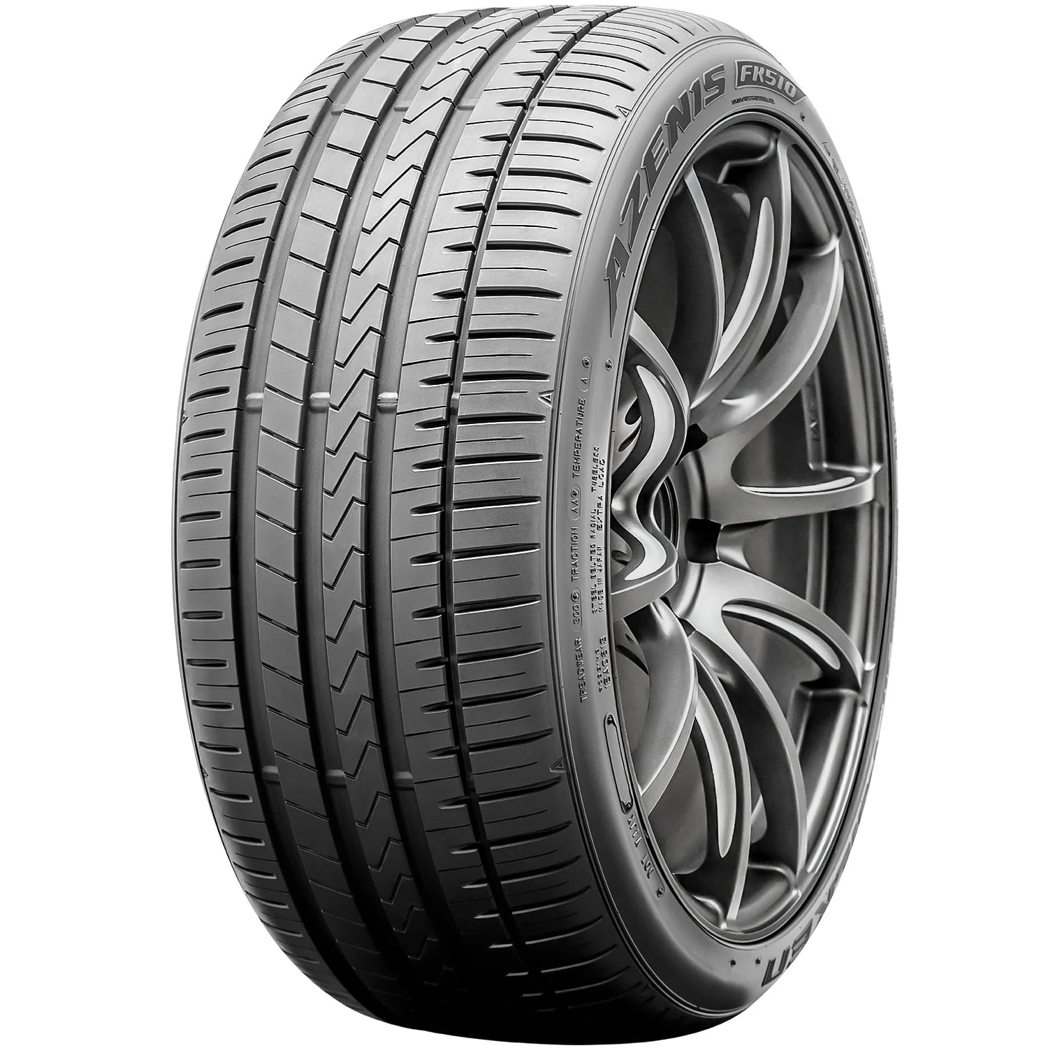 285/30ZR19XL Falken Azenis FK510 98(Y) BW Ultra High - Performance Tire - Gun Hill Tire House (WTW - WHOLESALE TIRES & WHEELS)
