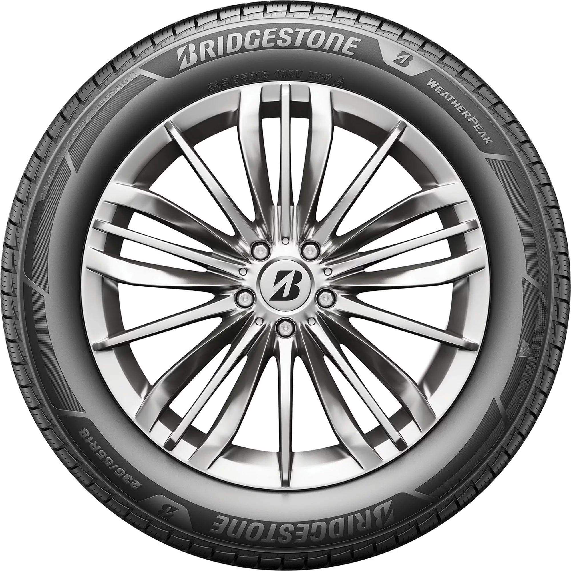195/65R15 Bridgestone Weatherpeak All Weather 91H Passenger Tire - Gun Hill Tire House (WTW - WHOLESALE TIRES & WHEELS)