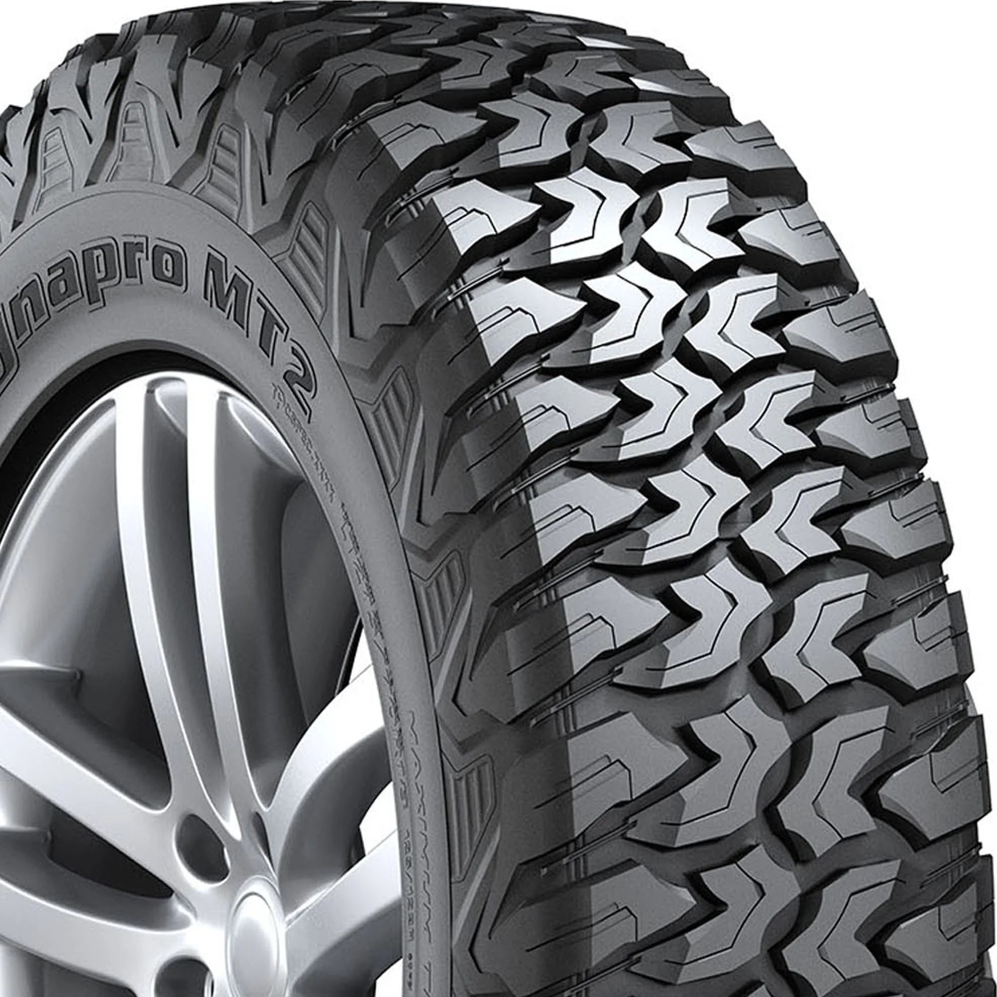 LT245/75R17 Hankook Dynapro MT2 RT05 Mud Terrain 121/118Q E Light Truck Tire - Gun Hill Tire House (WTW - WHOLESALE TIRES & WHEELS)