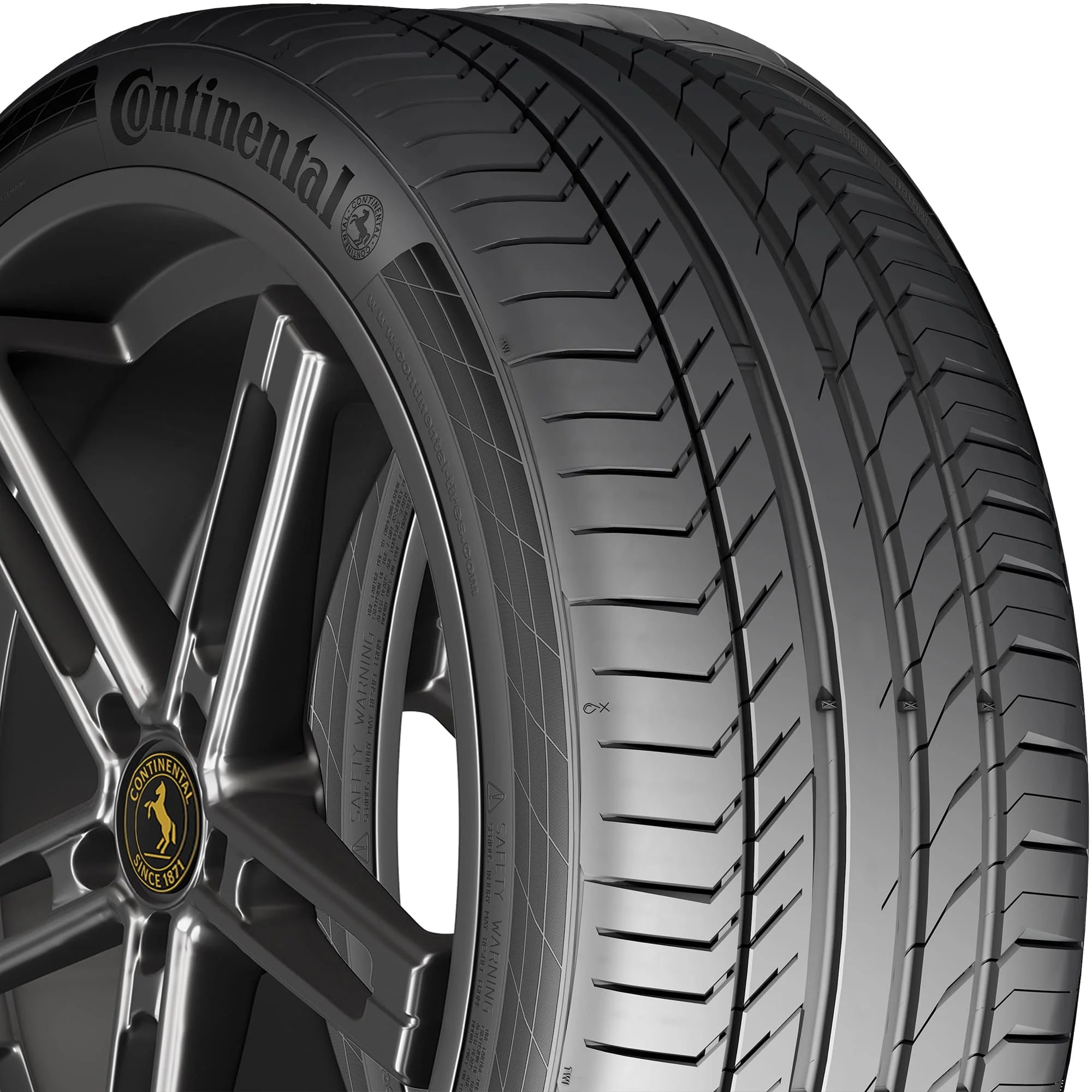 285/40R21 Continental Contisportcontact 5 Summer 109Y XL Passenger Tire - Gun Hill Tire House (WTW - WHOLESALE TIRES & WHEELS)