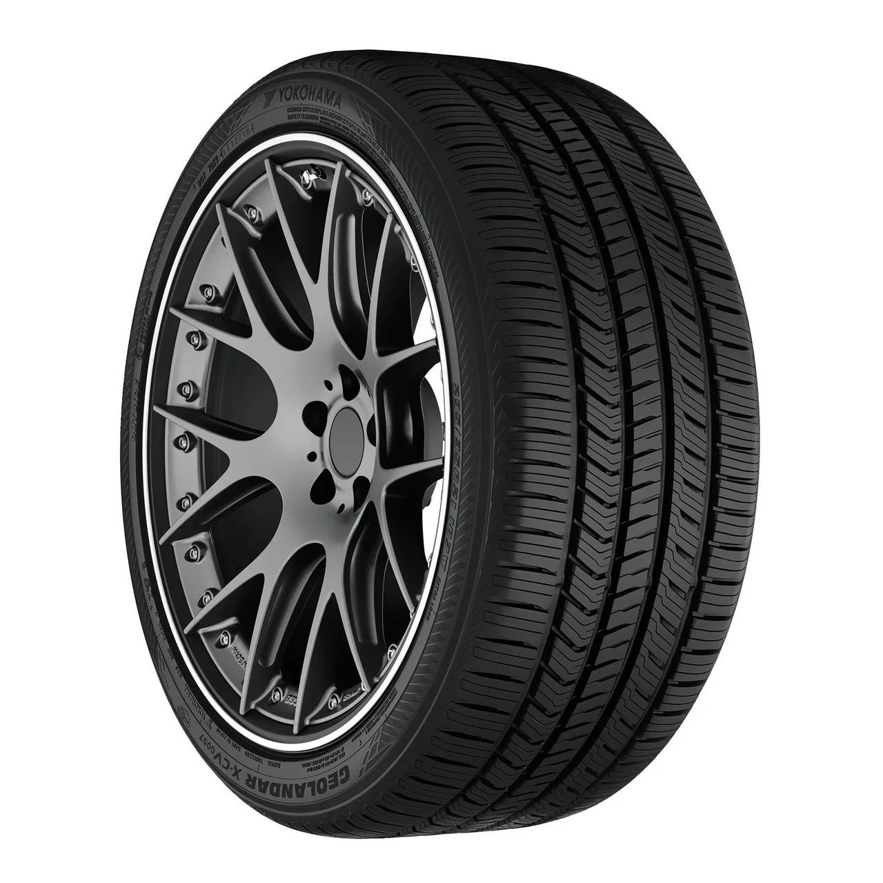 265/60R20 Yokohama Geolandar X - CV All Season 112H Suv/Crossover Tire - Gun Hill Tire House (WTW - WHOLESALE TIRES & WHEELS)