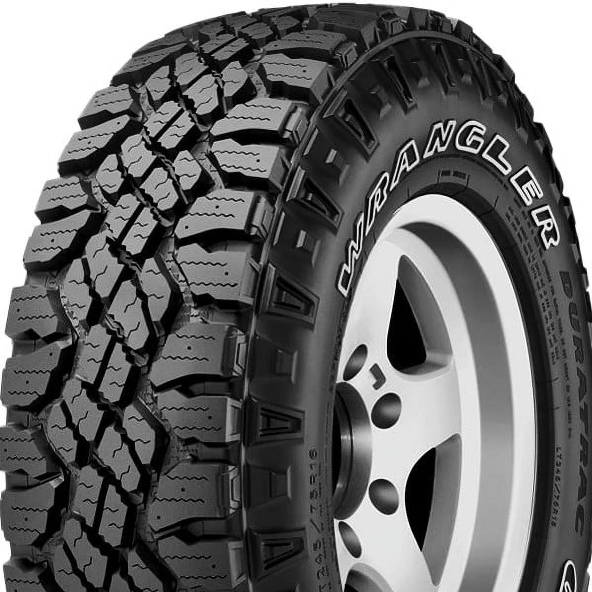 235/75R15 Goodyear Wrangler Duratrac LT 104Q OWL Truck All Terrain 3PMSF Tires 312008027 / 235/75/15 / 2357515 - Gun Hill Tire House (WTW - WHOLESALE TIRES & WHEELS)