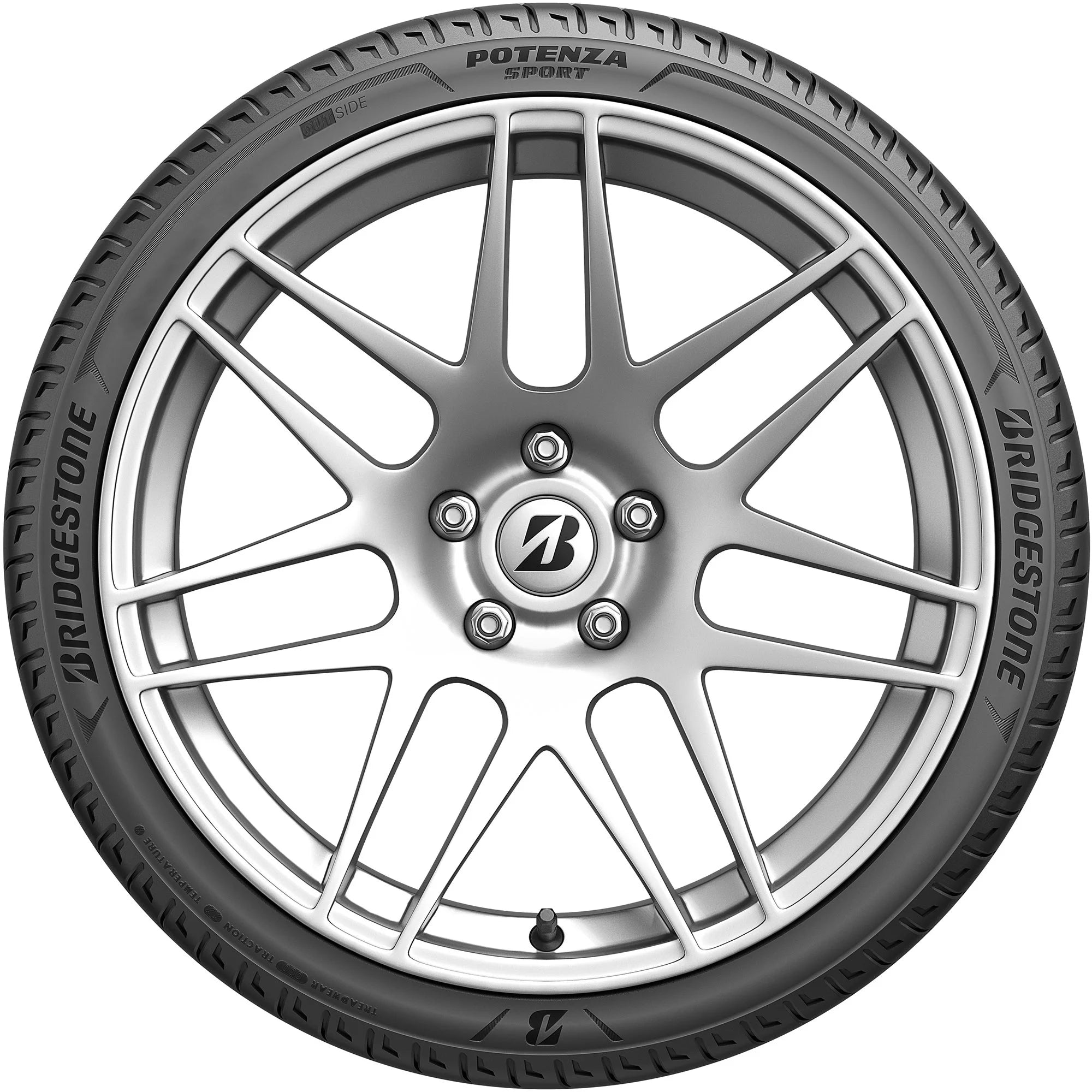 205/45R17 Bridgestone Potenza Sport 88Y XL High Performance - Gun Hill Tire House (WTW - WHOLESALE TIRES & WHEELS)