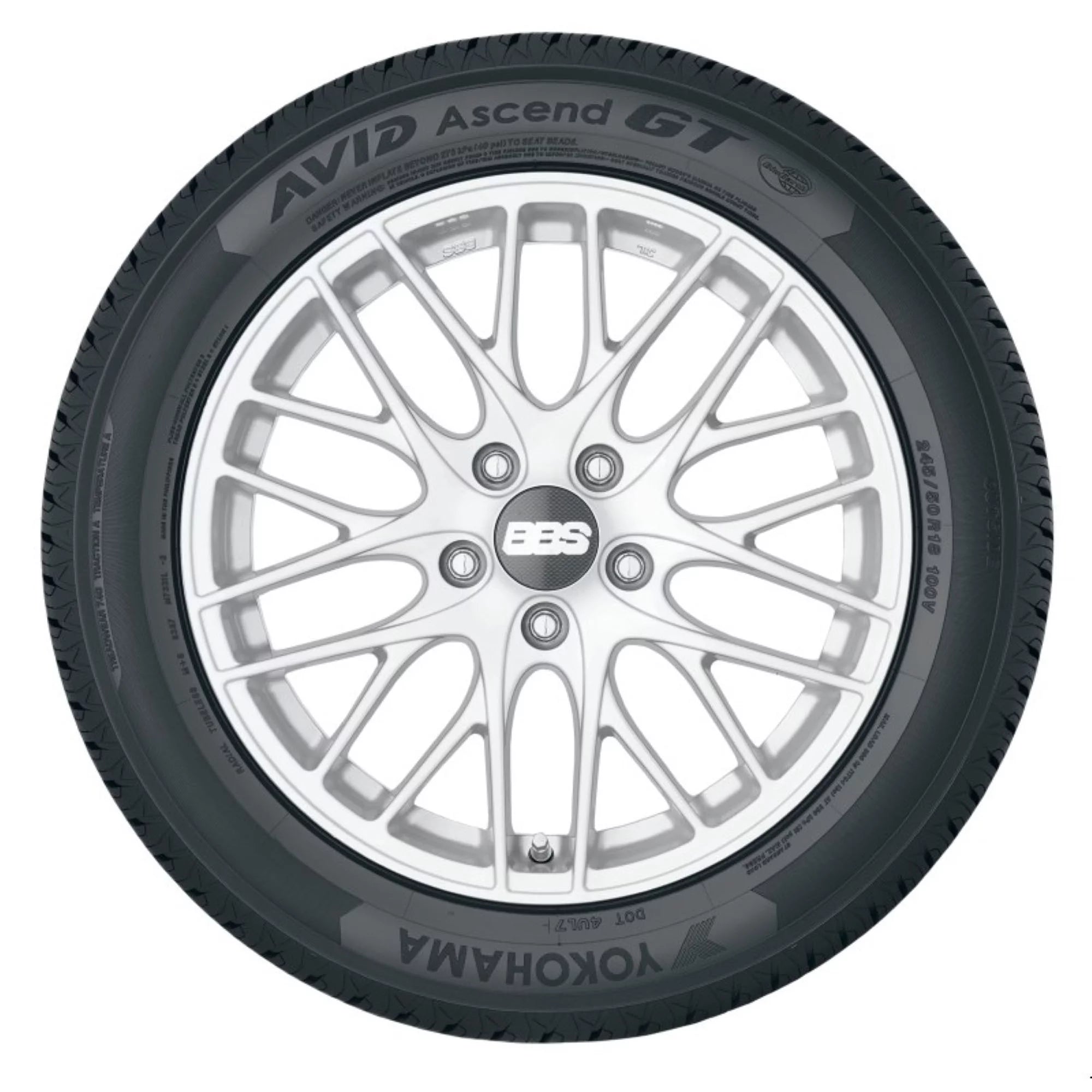 205/60R16 Yokohama Avid Ascend GT All Season 92H Passenger Tire - Gun Hill Tire House (WTW - WHOLESALE TIRES & WHEELS)
