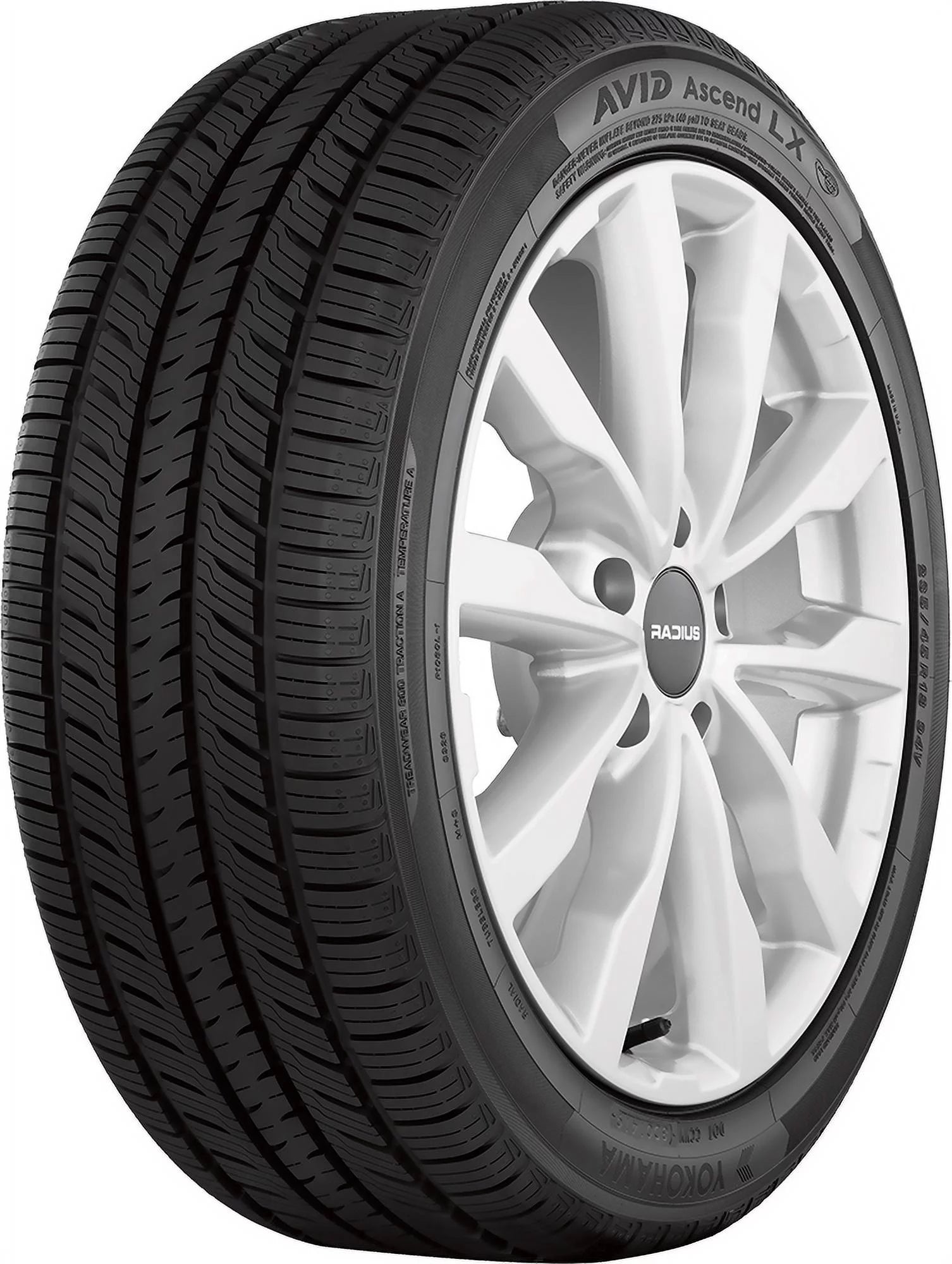 215/65R16 Yokohama Avid Ascend LX All Season 98H Passenger Tire - Gun Hill Tire House (WTW - WHOLESALE TIRES & WHEELS)