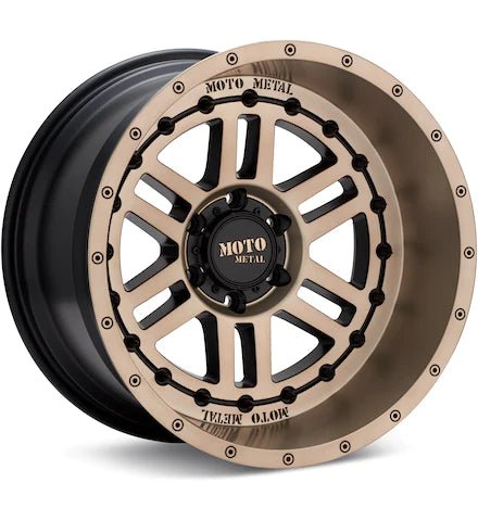 MOTO METAL MO800 DEEP SIX GLOSS BLACK W/MILLED ACCENT - Gun Hill Tire House (WTW - WHOLESALE TIRES & WHEELS)