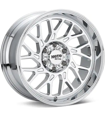 MOTO METAL MO805 PREDATOR GLOSS BLACK W/MILLED ACCENT - Gun Hill Tire House (WTW - WHOLESALE TIRES & WHEELS)