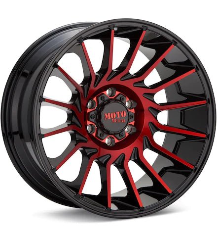 MOTO METAL MO807 SHOCKWAVE GLOSS BLACK PAINTED - Gun Hill Tire House (WTW - WHOLESALE TIRES & WHEELS)
