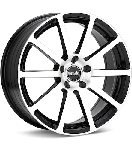 MODA MD30 MACHINED W/BLACK ACCENT - Gun Hill Tire House (WTW - WHOLESALE TIRES & WHEELS)