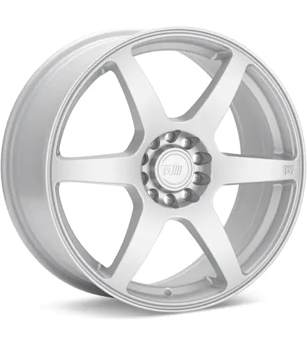 MOTEGI RACING MR143 CS6 HYPER SILVER - Gun Hill Tire House (WTW - WHOLESALE TIRES & WHEELS)