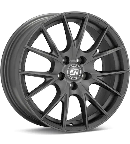 MSW TYPE 25 MATTE SILVER PAINTED - Gun Hill Tire House (WTW - WHOLESALE TIRES & WHEELS)