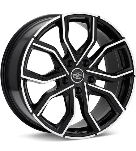 MSW TYPE 41 GLOSS BLACK PAINTED - Gun Hill Tire House (WTW - WHOLESALE TIRES & WHEELS)