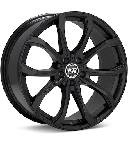 MSW TYPE 48 MACHINED W/BLACK ACCENT - Gun Hill Tire House (WTW - WHOLESALE TIRES & WHEELS)