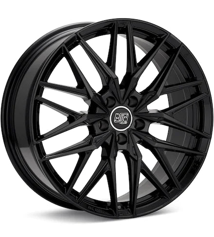 MSW TYPE 50 MACHINED W/GUNMETAL ACCENT - Gun Hill Tire House (WTW - WHOLESALE TIRES & WHEELS)