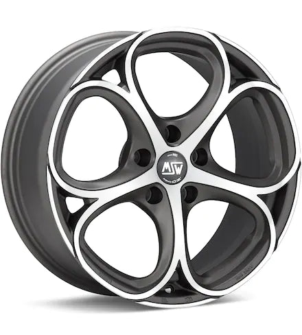 MSW TYPE 82 GLOSS BLACK PAINTED - Gun Hill Tire House (WTW - WHOLESALE TIRES & WHEELS)