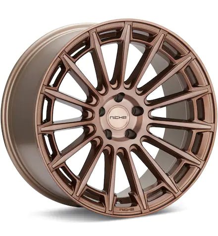 NICHE ROAD WHEELS AMALFI PLATINUM BRONZE - Gun Hill Tire House (WTW - WHOLESALE TIRES & WHEELS)