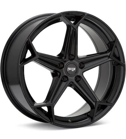 NICHE ROAD WHEELS ARROW MACHINED W/GLOSS BLACK ACCENT - Gun Hill Tire House (WTW - WHOLESALE TIRES & WHEELS)