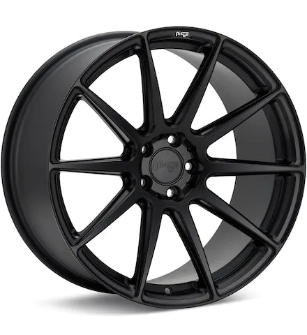 NICHE ROAD WHEELS ESSEN BLACK PAINTED - Gun Hill Tire House (WTW - WHOLESALE TIRES & WHEELS)