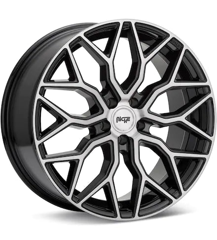 NICHE ROAD WHEELS MAZZANTI BLACK PAINTED - Gun Hill Tire House (WTW - WHOLESALE TIRES & WHEELS)
