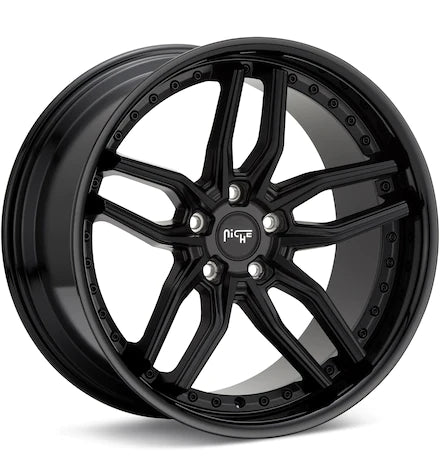 NICHE ROAD WHEELS METHOS MATTE BRONZE W/BLACK RING - Gun Hill Tire House (WTW - WHOLESALE TIRES & WHEELS)