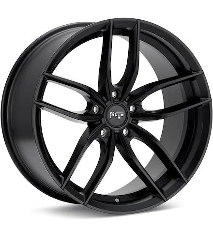 NICHE ROAD WHEELS VOSSO BLACK PAINTED - Gun Hill Tire House (WTW - WHOLESALE TIRES & WHEELS)