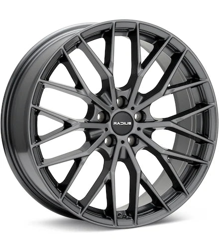 RADIUS FMI05 MACHINED W/BLACK ACCENT - Gun Hill Tire House (WTW - WHOLESALE TIRES & WHEELS)