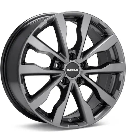 RADIUS WI15 MACHINED W/BLACK ACCENT - Gun Hill Tire House (WTW - WHOLESALE TIRES & WHEELS)