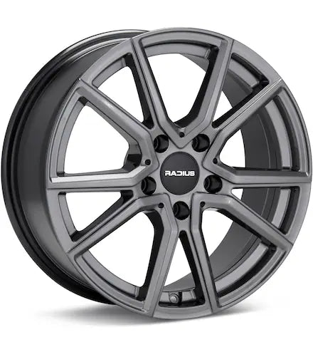 RADIUS WI16 TITANIUM GUNMETAL - Gun Hill Tire House (WTW - WHOLESALE TIRES & WHEELS)