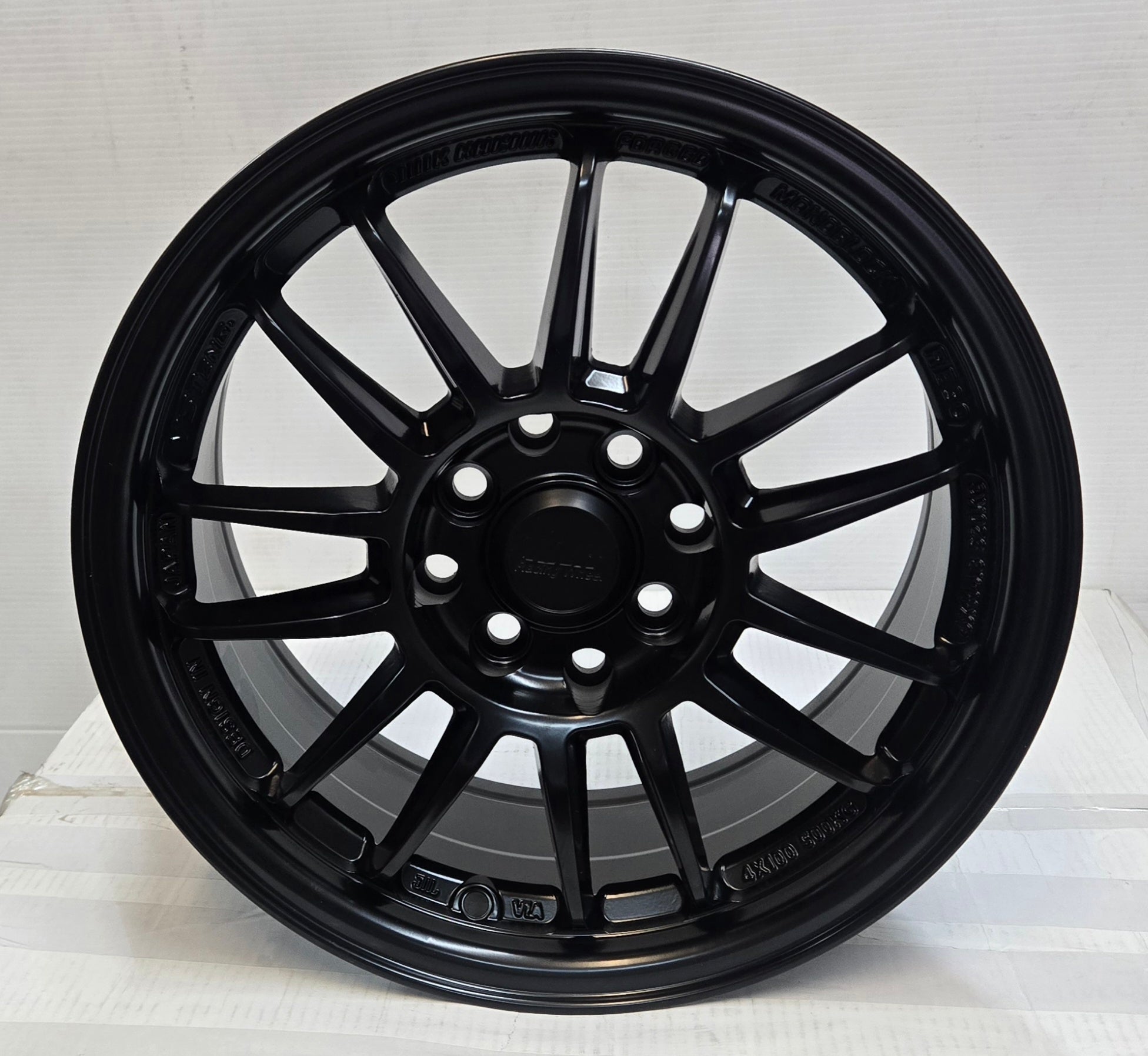 W560 15X7.0 4X100 4X114.3 SATIN BLACK - Gun Hill Tire House (WTW-WHOLESALE TIRES & WHEELS)