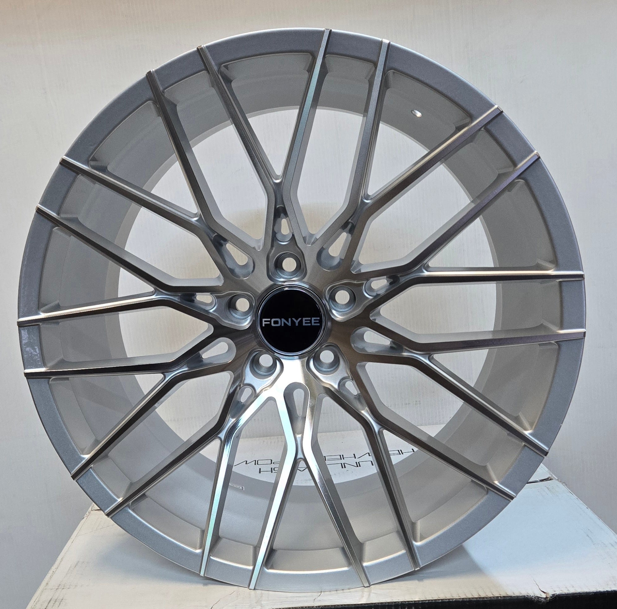 FOYEE - 10299 20X9.0 5X114.3 GLOSS SILVER MACHINED FACE - Gun Hill Tire House (WTW - WHOLESALE TIRES & WHEELS)