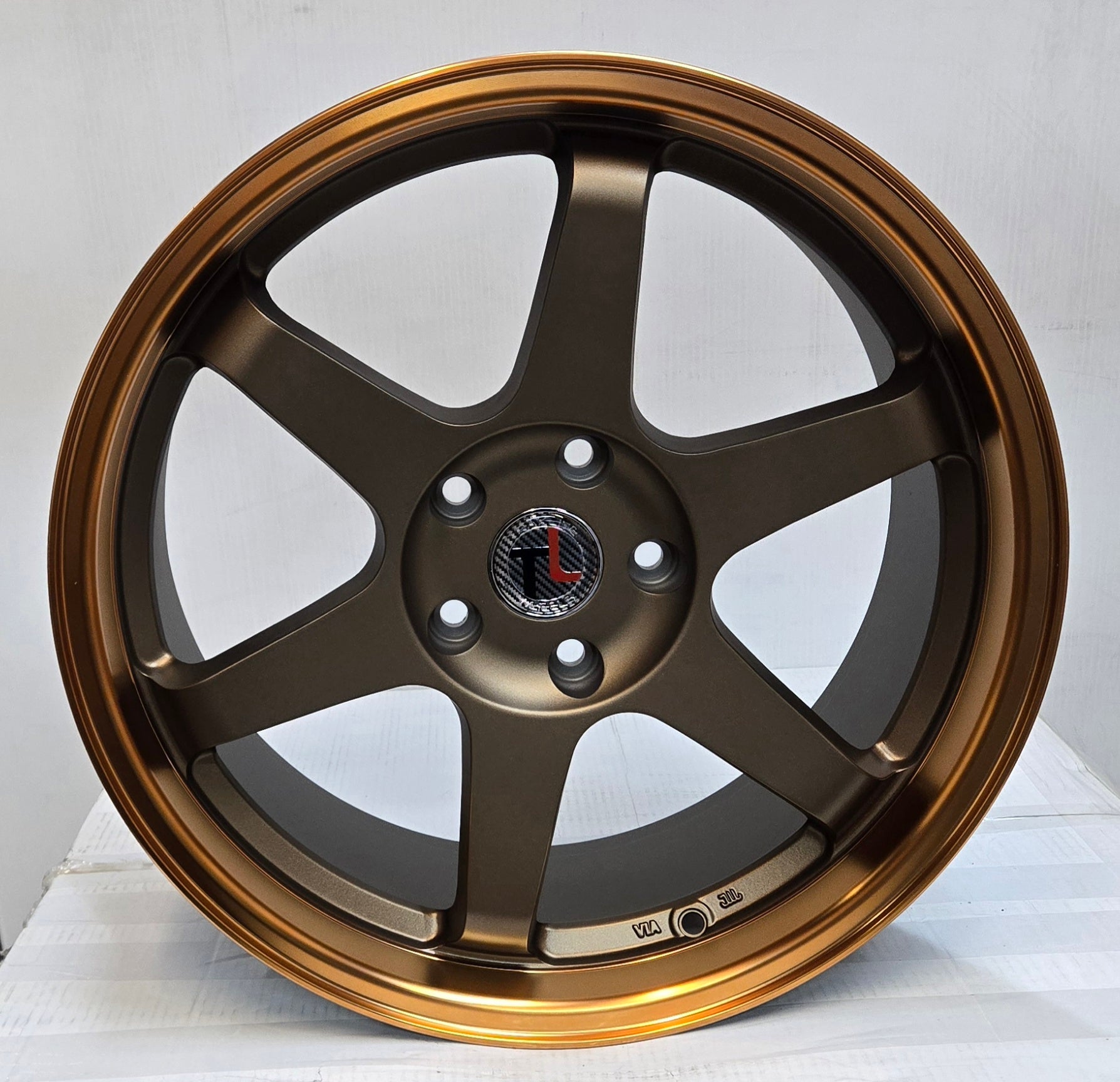 TRAKLITE DRIVE 18X8.5 5X114.3 BRONZE MACHINED MACHINED LIP - Gun Hill Tire House (WTW - WHOLESALE TIRES & WHEELS)