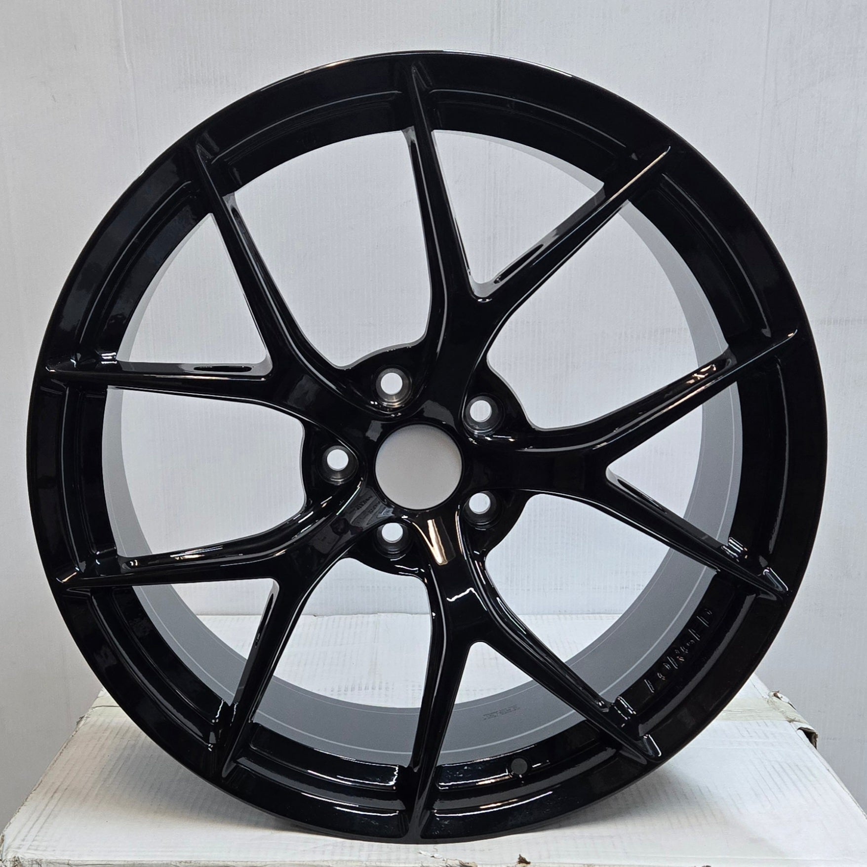 OE - 5888 FI - R REP 5423 20X10.0 5X112 5X114.3 PIANO BLACK - Gun Hill Tire House (WTW - WHOLESALE TIRES & WHEELS)