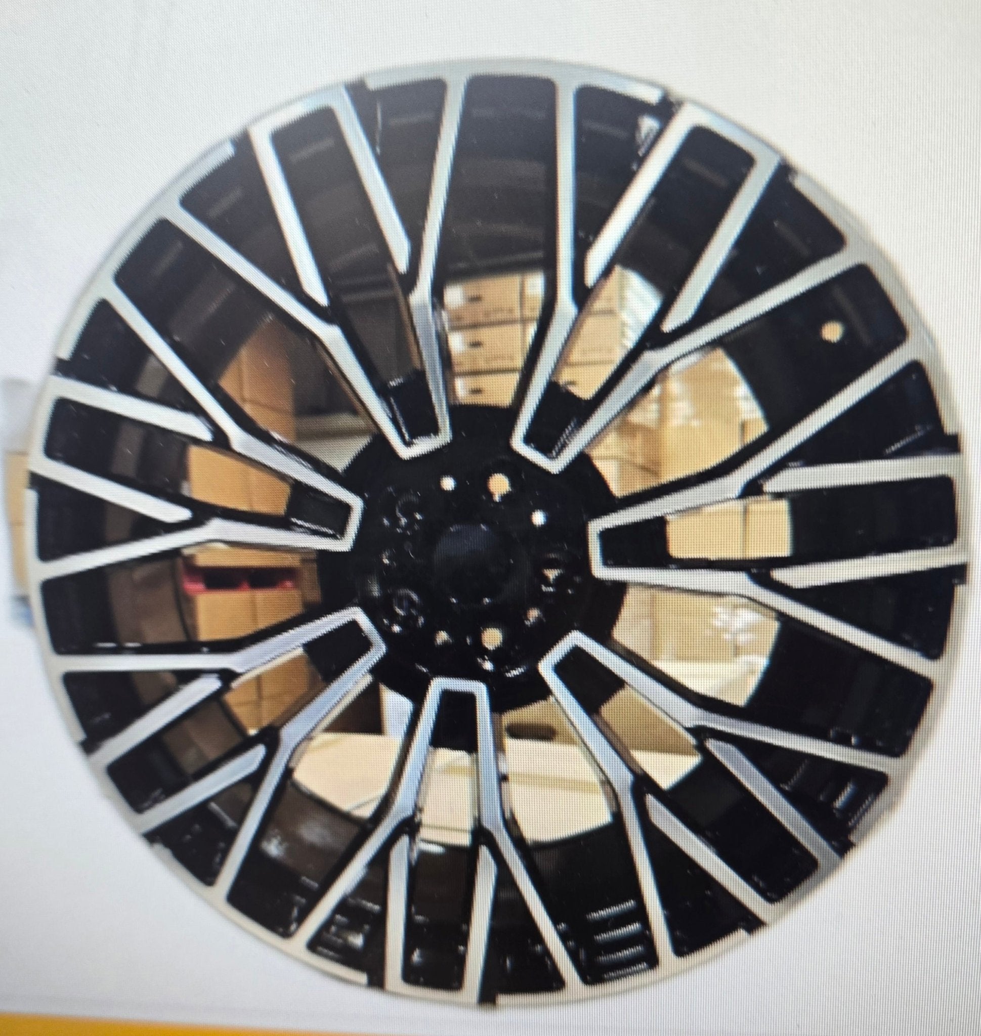 W721 22X9.5 5X112 PIANO BLACK MACHINED FACE - Gun Hill Tire House (WTW - WHOLESALE TIRES & WHEELS)