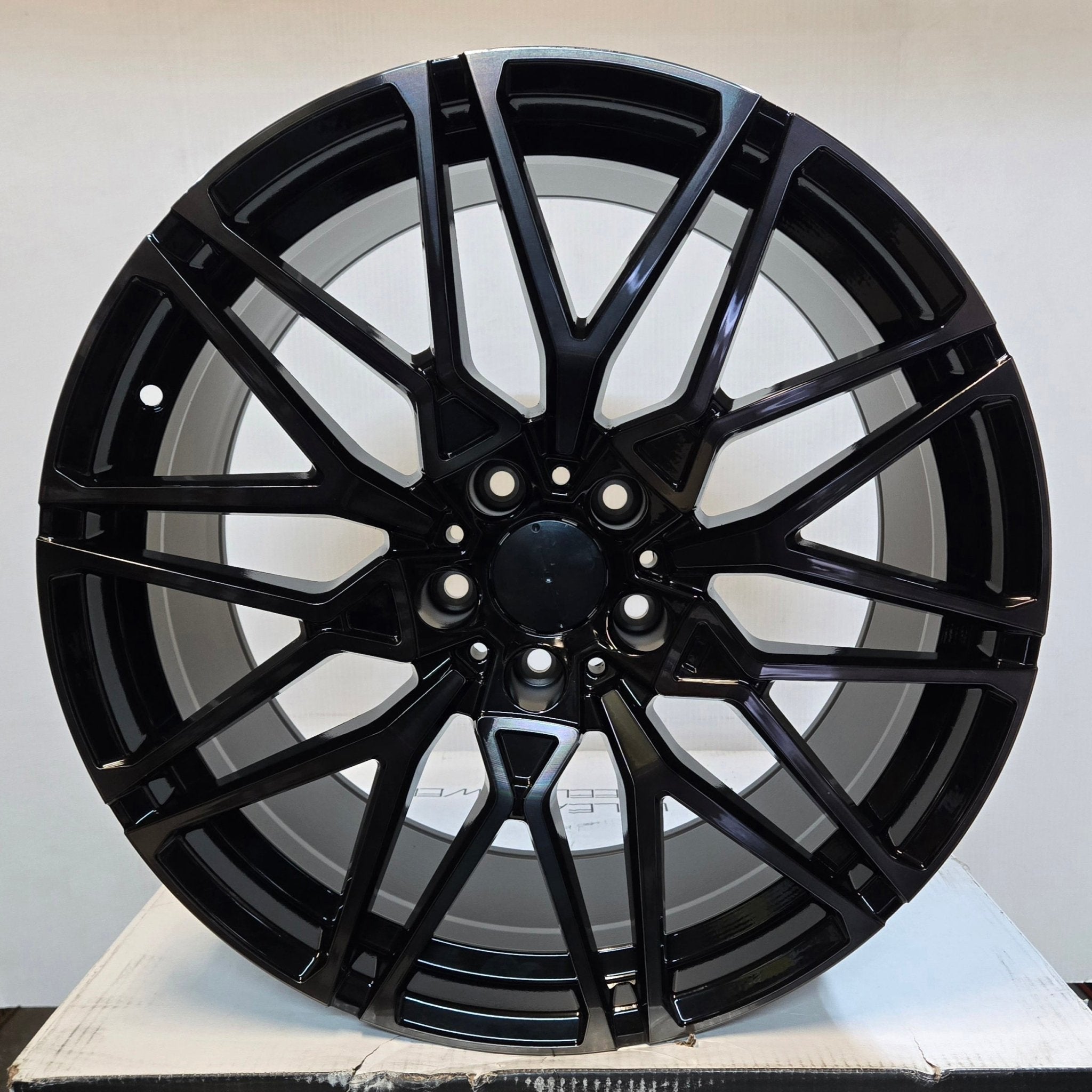H996F 818M 22X10.5 5X120 PIANO BLACK MACHINED FACE DARK TINTED - Gun Hill Tire House (WTW - WHOLESALE TIRES & WHEELS)