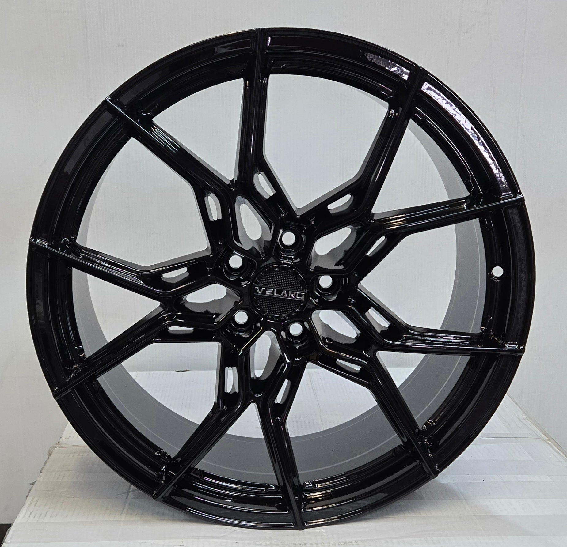 VELARO VR - 25 20X9.0 5X114.3 GLOSS BLACK - Gun Hill Tire House (WTW - WHOLESALE TIRES & WHEELS)