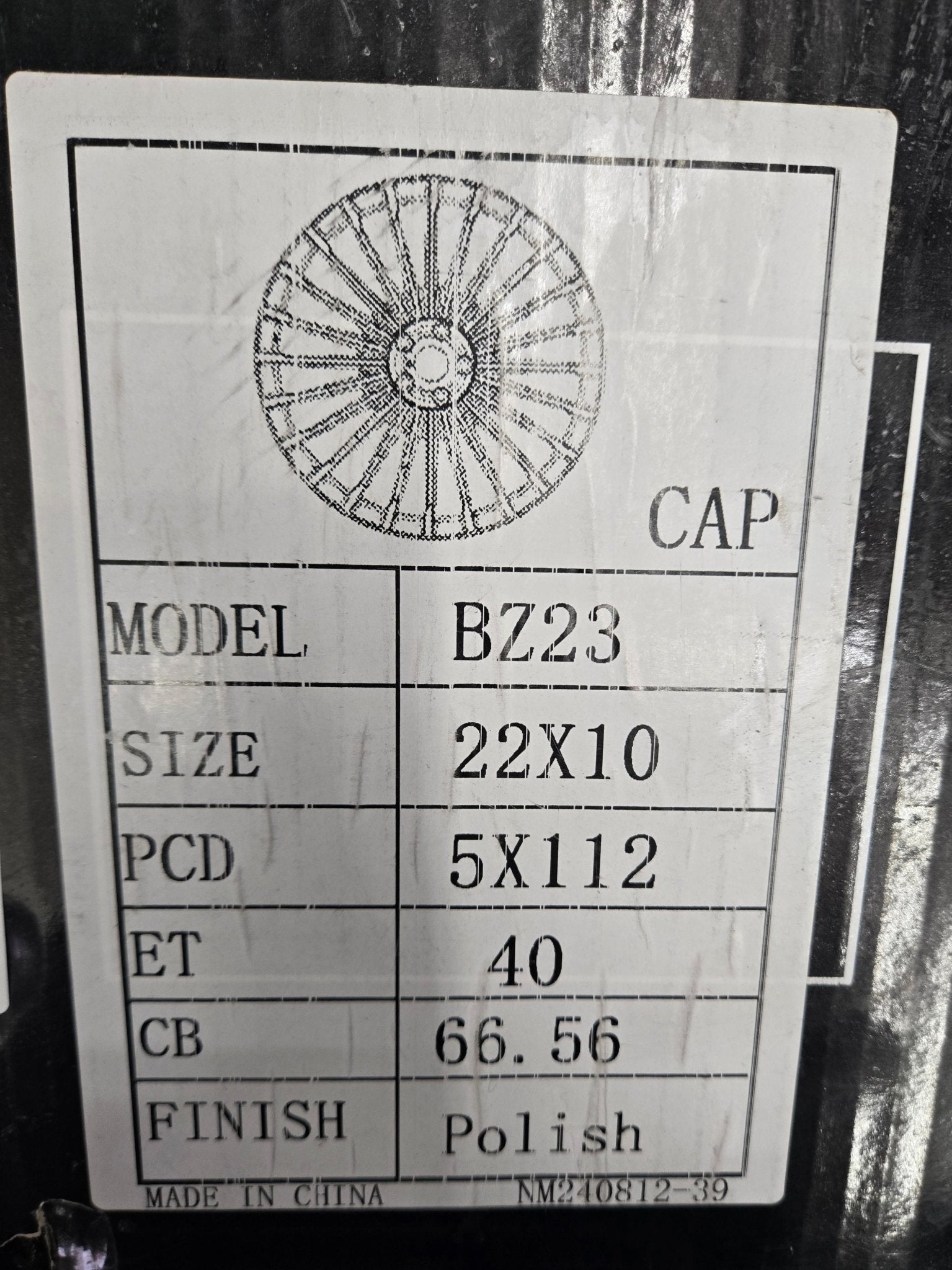 FORGED MAYBACH BZ23 22X10.0 5X112 POLISH - Gun Hill Tire House (WTW - WHOLESALE TIRES & WHEELS)