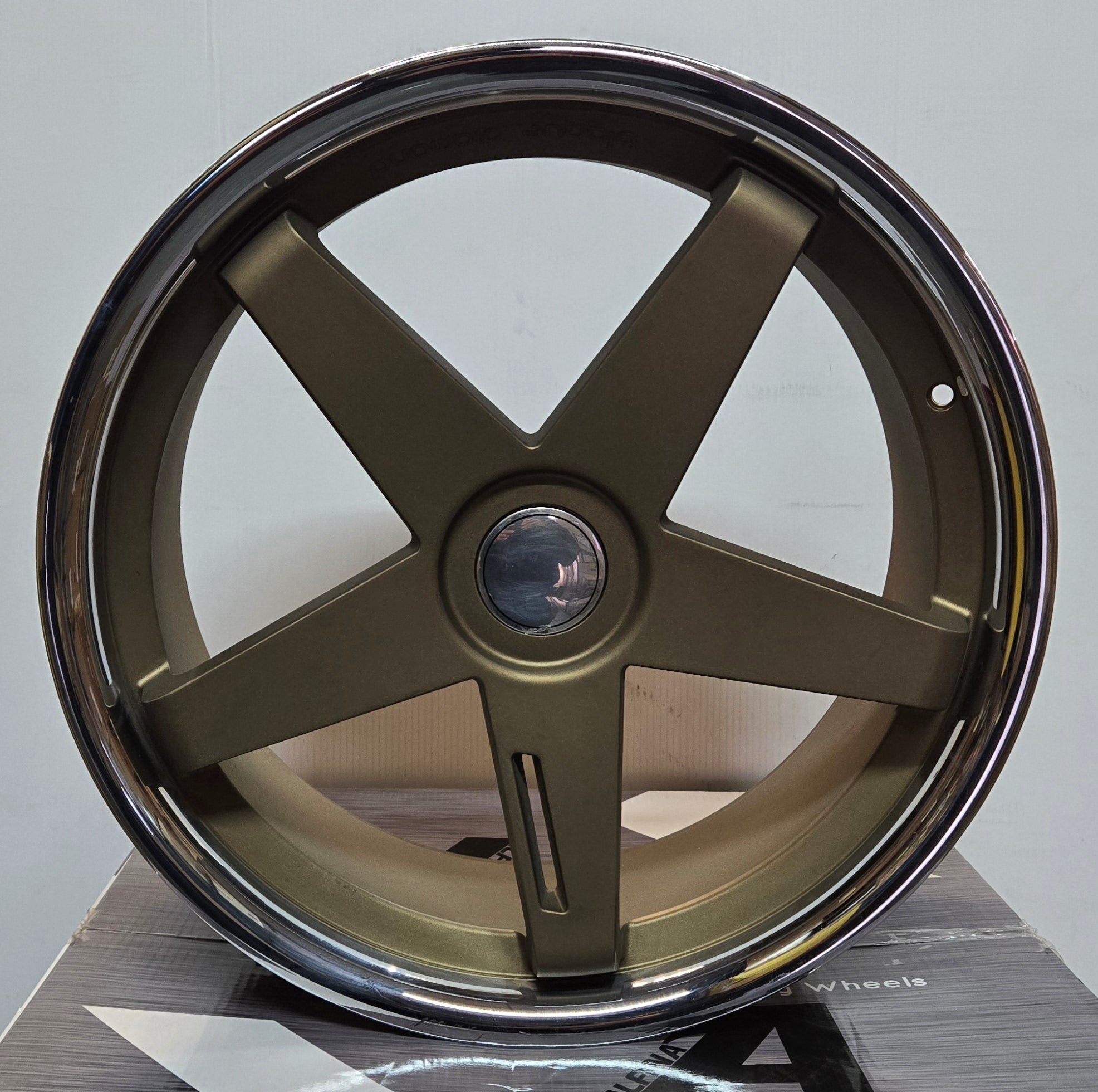 DIAMOND BD - 21 ZW - 328 20X9 BRONZE CHRON LIP - Gun Hill Tire House (WTW - WHOLESALE TIRES & WHEELS)