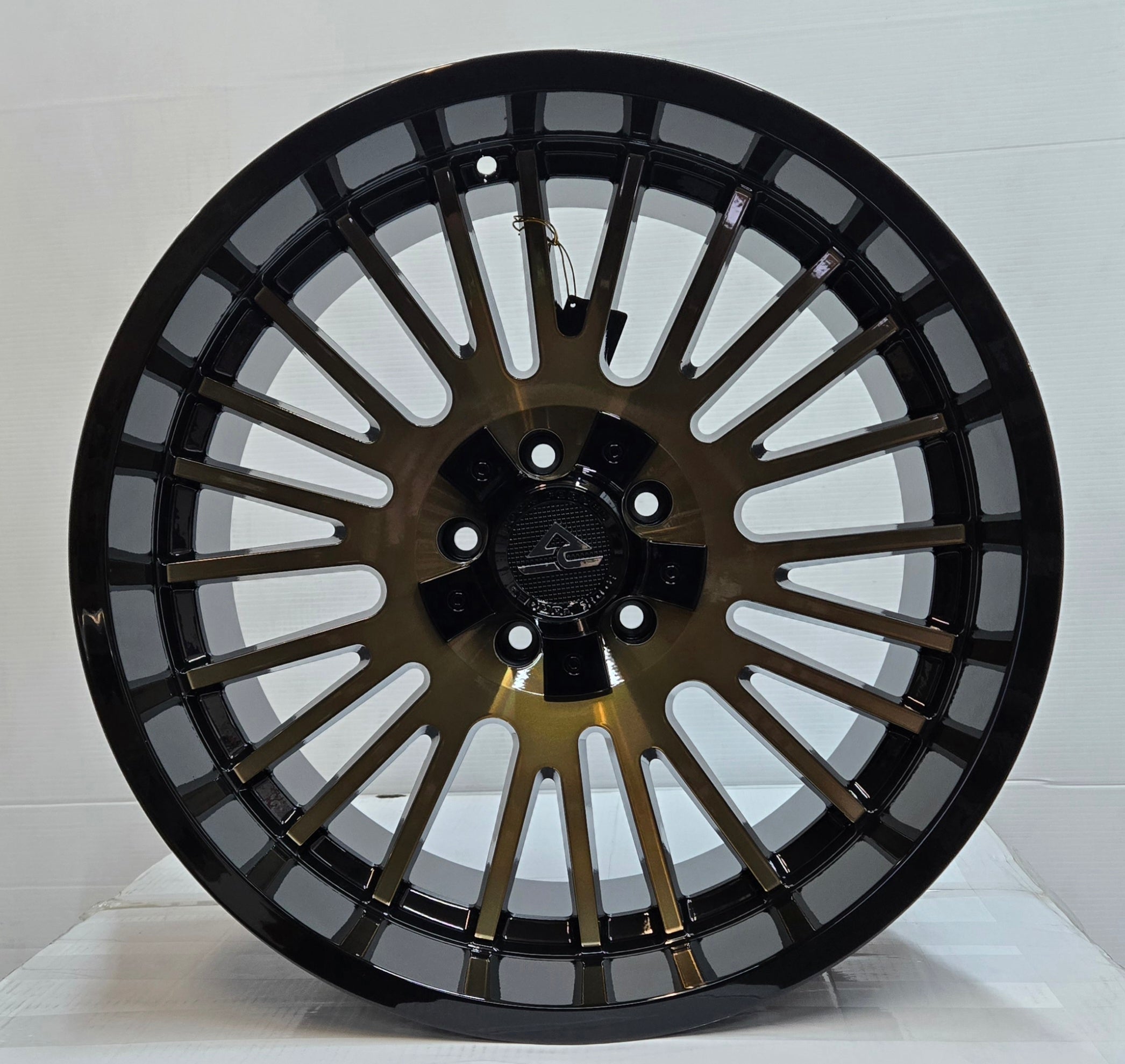 ROCK FORGE RF55 20X10 5X127 5X135 BRONZE CENTER GLOSS BLACK LIP - Gun Hill Tire House (WTW - WHOLESALE TIRES & WHEELS)