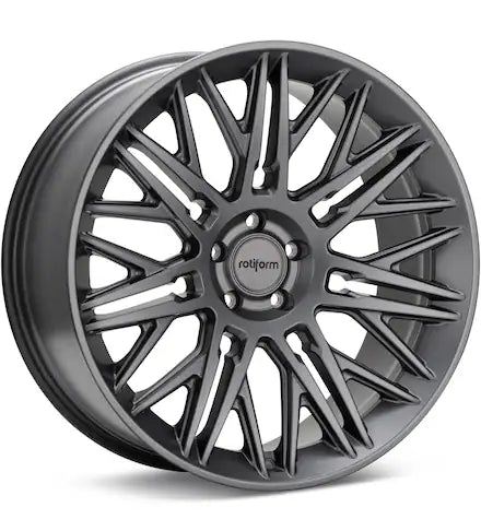 ROTIFORM JDR BLACK PAINTED - Gun Hill Tire House (WTW - WHOLESALE TIRES & WHEELS)