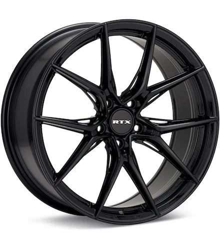 RTX WHEELS SLICK MACHINED W/GLOSS BLACK ACCENT - Gun Hill Tire House (WTW - WHOLESALE TIRES & WHEELS)