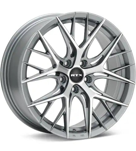RTX WHEELS VALKYRIE MACHINED W/GUNMETAL ACCENT - Gun Hill Tire House (WTW - WHOLESALE TIRES & WHEELS)