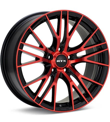RTX WHEELS VERTEX SATIN BLACK PAINTED - Gun Hill Tire House (WTW - WHOLESALE TIRES & WHEELS)