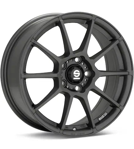 SPARCO ASSETTO GARA MATTE GRAPHITE SILVER - Gun Hill Tire House (WTW - WHOLESALE TIRES & WHEELS)
