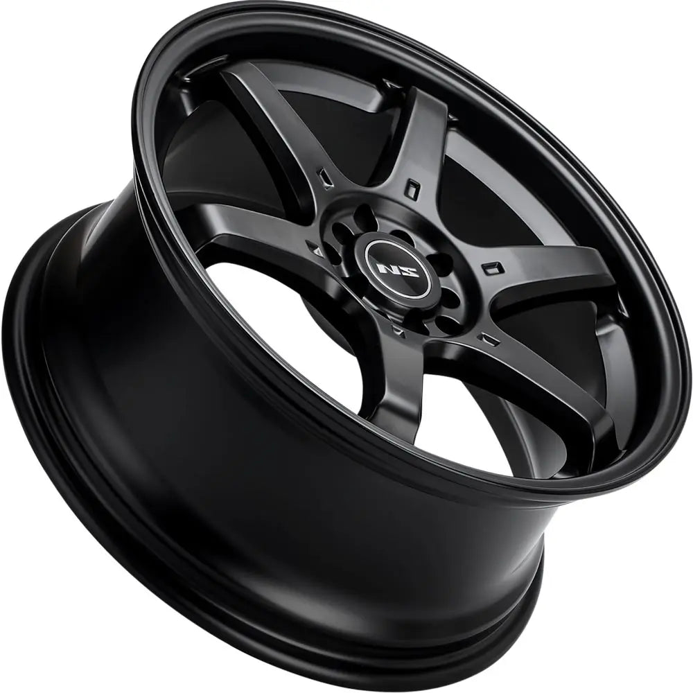 NS 1507 18X8.0 4X100 - 4X4.5 MATTE BLACK - Gun Hill Tire House (WTW - WHOLESALE TIRES & WHEELS)