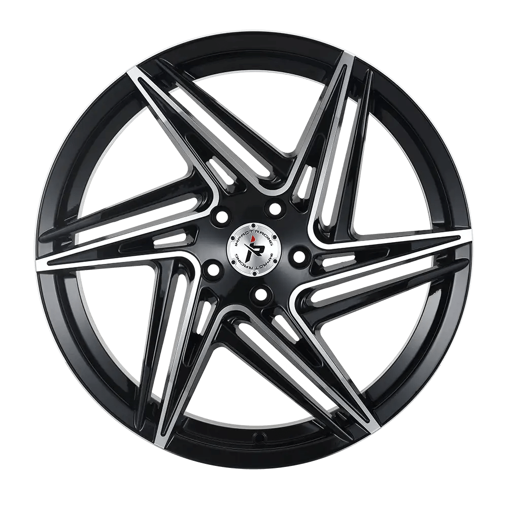 IMPACT RACING 606 20X8.5 5X120 GLOSS BMF - Gun Hill Tire House (WTW - WHOLESALE TIRES & WHEELS)