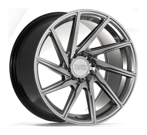 F1R F29 18X9.5 5X120 - 5X114.3 HYPER BLACK - Gun Hill Tire House (WTW - WHOLESALE TIRES & WHEELS)