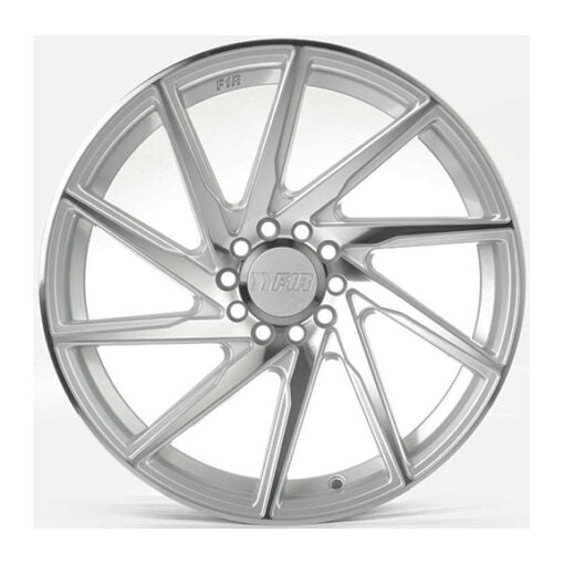 F1R F29 18X8.5 5X112 - 5X114.3 MACHINED SILVER - Gun Hill Tire House (WTW - WHOLESALE TIRES & WHEELS)